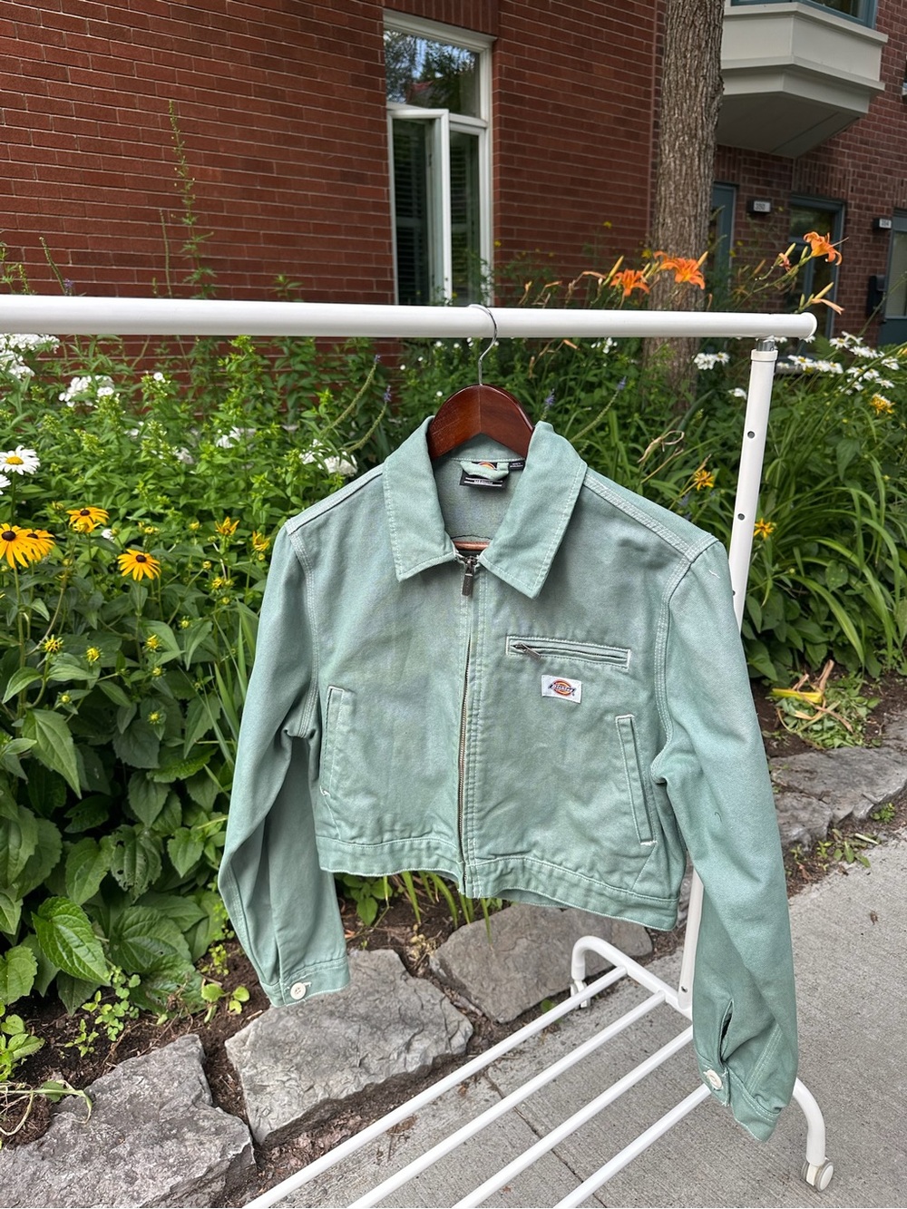 Dickies Unlined Cropped Eisenhower Jacket - Eagles